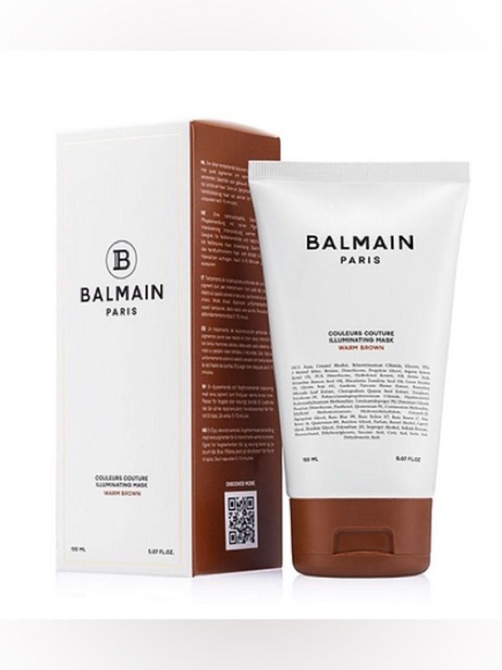 Balmain Paris Illuminating Colour Mask Warm Brown 150ml